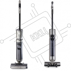 Пылесос вертикальный Thomas AQUA FLOORCLEANER CORDLESS (785501) серый, питание от аккумулятора, 21 Вт, уборка влажная, пылесборник 0.72 л, работа от АКБ max 35 мин.