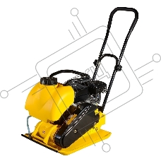 Виброплита бензиновая Huter VP-35W 4870 Вт 6.5 л.с., 25 кН, подошва 580х500 мм, 1050 м2/ч, 105 дБ