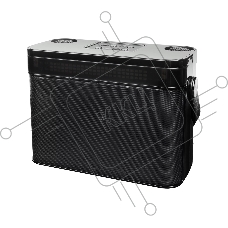 Переносная караоке система TRS2402 iconBIT K902B Колонка 10Вт, 2 микрофона Bluetooth, световые эффекты, аккумулятор в колонке 3000mah и микрофонах, 22.3*9.6*15.7CM, черный