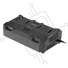 Устройство зарядное для аккумуляторов двухпортовое Denzel BCH-20-4.0x2, Li-Ion, 20 В, 4.0 А