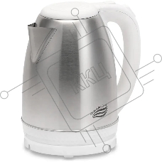 Чайник электрический Великие реки Амур-1 белый, 1.8 л, нержавейка