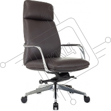 Кресло руководителя Бюрократ _VEGA коричневый, кожа, крестов. алюминий Кресло руководителя Бюрократ _VEGA коричневый, кожа, крестов. алюминий