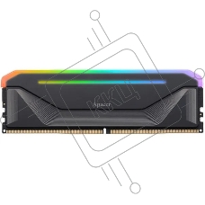 Оперативная память Apacer Nox, DDR5, 16Gb (1x16 Gb), 6400 MHz, CL36, DIMM, радиатор, RGb, черный