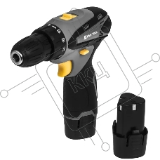 Дрель-шуруповерт Ovk Tools OTCS1AA-12V-1.5A, 12 В, 1,5 Ач, 26 Нм, щеточный