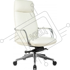 Кресло руководителя Бюрократ _VEGA белый, кожа, крестов. алюминий Кресло руководителя Бюрократ _VEGA белый, кожа, крестов. алюминий