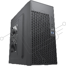 Компьютерный корпус с блоком питания Foxline 450Вт./ Case Forza mATX, 450W, 2xUSB 2.0+2xUSB 3.0, Black, w/o FAN, 8 cm fan PSU, power cord