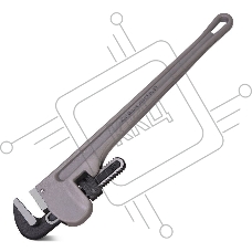 Трубный ключ Стиллсона облегченный Deli DL105024 550мм, максимальное открытие 73мм, Cr-Mo + алюминиевый сплав