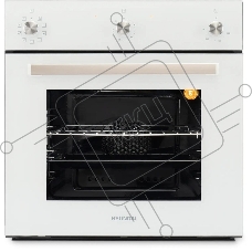 Духовой шкаф Электрический Hyundai 6009.03 WG белый стекло