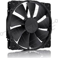 Вентилятор корпусной Noctua NF-A20 PWM chromax.black, 200 мм, 350-800 об/мин, 18.1 дБ, 4-pin PWM, без подсветки, черный