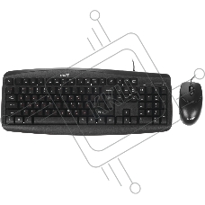 Комплект клавиатура+мышь Genius Smart KM-200 проводной, USB, 1000 DPI, чёрный