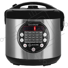 Мультиварка Endever Vita-121 черный/стальной, 5.0 л, 1000 Вт, кнопки, 25 программ