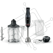 Блендер погружной Bosch MSM4B654 черный, 1000 Вт, 1 скорость
