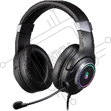 Гарнитура проводная с микрофоном A4Tech Bloody G350 черный 2м мониторные USB оголовье (G350 USB, BLACK)