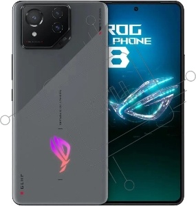 Смартфон Asus AI2401_A ROG Phone 8 256Gb 12Gb серый моноблок 3G 4G 2Sim 6.78