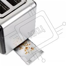 Тостер Kitfort КТ-2065 750Вт черный/серебристый