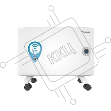 Конвектор Thermex Frame 1000E белый, 1000 Вт, 15 м2, термостат, дисплей, WiFi