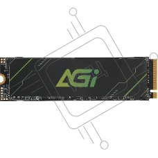 Накопитель SSD AGI AGI1T0G43AI818, 1Tb, PCIe 4.0 x4, M.2 2280, NVMe, R/W 4700/2800