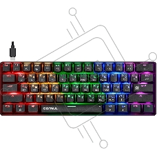Клавиатура Defender Consul GK-220 RU (45220) проводная, USB, черный