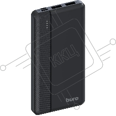 Мобильный аккумулятор Buro BP10A 10000mAh 10W 2A 2xUSB-A черный