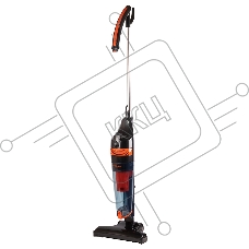 Пылесос вертикальный Endever SkyClean VC-294 черный/оранжевый, питание от сети, 120 Вт, уборка сухая, пылесборник 1.5 л