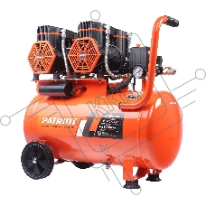 Компрессор поршневой безмасляный Patriot KDS 540 F50 (540 л/мин, 2,8 кВт, 8 бар, 50 л, 2800 об/мин, быстросъем + елочка 1/4)