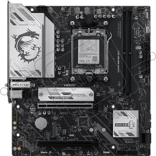 Материнская плата MSI B850M GAMING WIFI, AM5, AMD B850, 2xDDR5, 4xSATA, 2xM.2, 1xPCIe 5.0 x16, 1xPCIe 4.0 x16, 1xDP, 1xHDMI, 1x2.5Gb LAN, Wi-Fi 7, Bluetooth 5.4, 1xUSB-C 10Gbps, 3xUSB-A 5Gbps, 2xUSB-A 2.0, 2x3.5 мм, 7.1, mATX