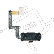 Кнопка HOME в сборе с механизмом и шлейфом для Samsung A320, черная