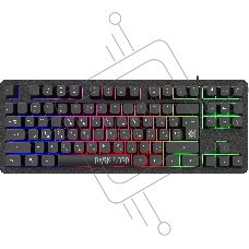 Клавиатура Defender Dark Lord GK-580 проводная, USB, черный