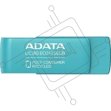 Флешка USB ADATA R/W UC310E 256Gb USB 3.2 Gen1 зеленый UC310E-256G-RGN