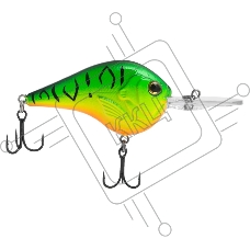 Воблеры SANSAN SAN-CRANK PELICAN 60F для троллинга 6,0см 10,0гр Col.623