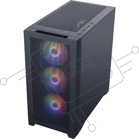 Корпус Accord AM08 черный без БП ATX 2xUSB3.0 1xUSB3.1 audio bott PSU