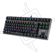 Клавиатура Acer OKW126 механическая черный USB for gamer LED
