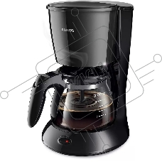 Кофеварка капельная Philips HD7432/20 черный, молотый, 0.6 л, 750 Вт