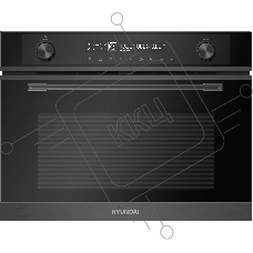 Духовой шкаф Электрический Hyundai HMEO 6540 DX черный