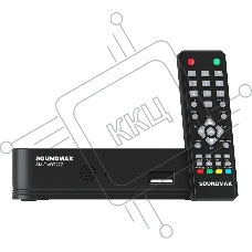 Приставка для цифрового ТВ SOUNDMAX SM-DVBT272 черный