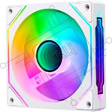 Вентилятор для корпуса Bloody CF-12 LCD ARGb 120х120x25 белый 4-pin 32дБ (упак.:1шт) (CF-12-ARGb120-WH) Ret