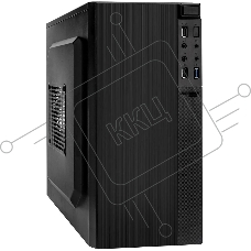 Корпус Minitower ExeGate BAA-104U-UNS500 (mATX, БП UNS500 с вент. 12см, 2*USB+1*USB3.0, аудио, черный)