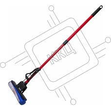 Швабра отжимная Рыжий кот MopP-06 с насадкой ПВА (310359)