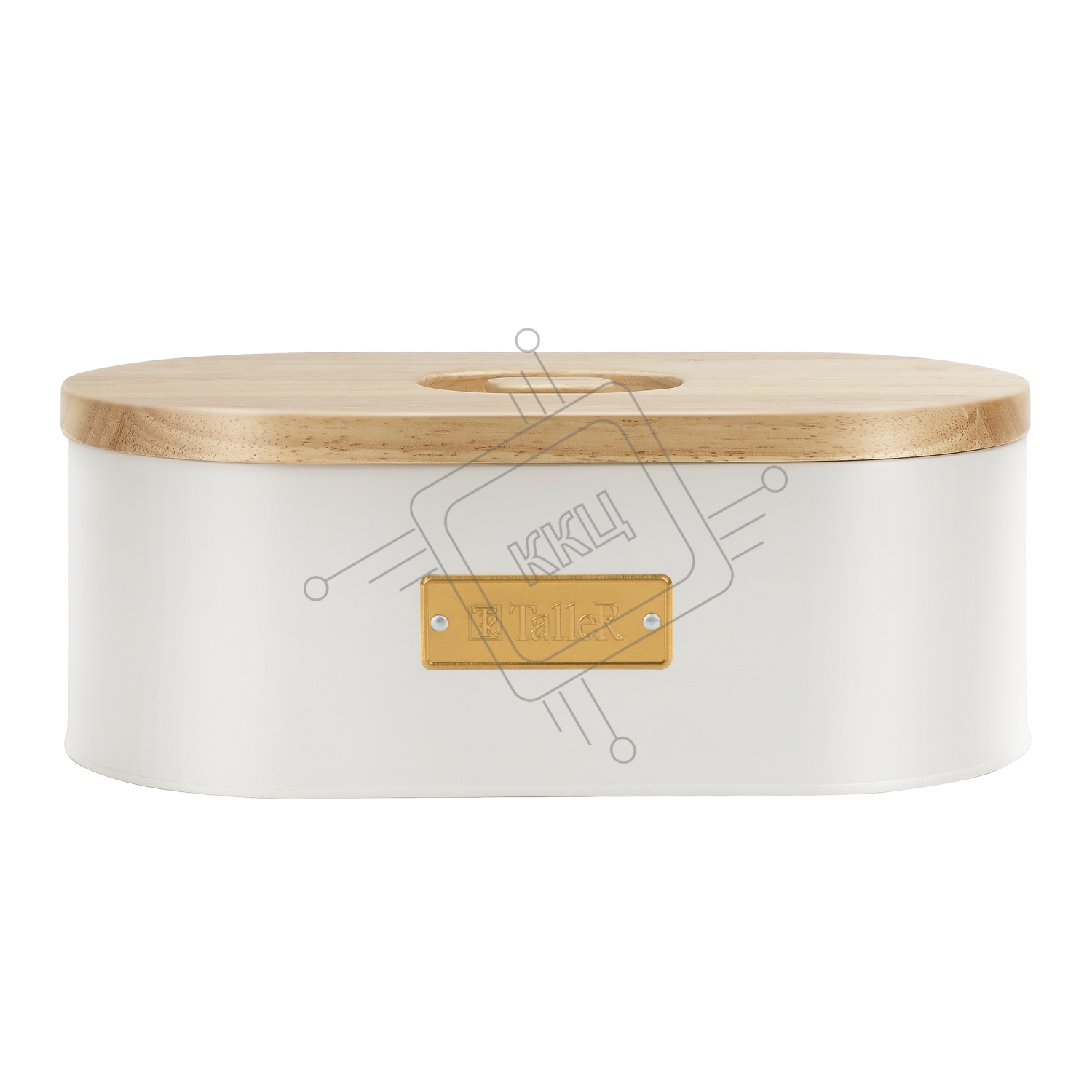 Хлебница TALLER TR-51979 Хюгге с крышкой-разделочной доской