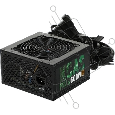 Блок питания Aerocool / Formula KCAS PLUS 600W, 600Вт, 80 PLUS Bronze, 120мм, черный