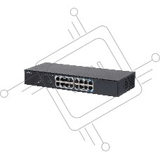 Коммутатор Dahua DH-S3016-16GT, 16×1 Гбит/с, неуправляемый