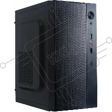 Компьютерный корпус Accord ENTRY ACC-242B черный без БП mATX 2xUSB2.0 audio