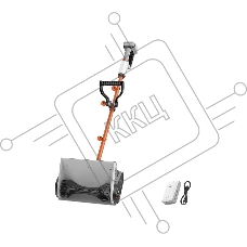 Аккумуляторный снегоуборщик Litheli U20SS01-0A110 (1 аккумулятор 4,0 А/ч)