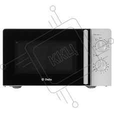 Микроволновая печь Delta DL-86L20 белый, 20 л, 700 Вт, переключатели - поворотный механизм