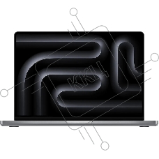 Ноутбук Apple MacBook Pro A2918 серый космос M3 8 core 16Gb SSD512Gb/10 core GPU 14.2