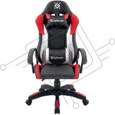 Игровое кресло Defender Crater черный/крас/бел, класс 2, PU_1 Игровое кресло Defender Crater черный/крас/бел, класс 2, PU_1