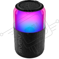 Колонка портативная SVEN PS-130 black (10 Вт, USB, Bluetooth, питание от USB/аккумулятора)
