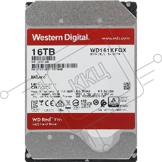Жесткий диск HDD WD Red Pro 16Tb 7200rpm SATA 512Mb 3.5