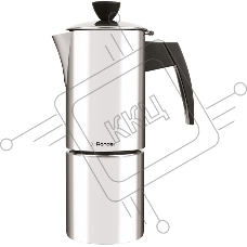Кофеварка гейзерная Rondell Loft Professional RDS-1512 (ST) стальной, 0.3 л.