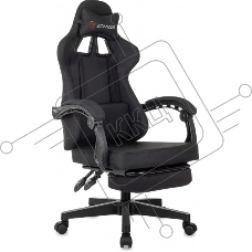 Кресло игровое Бюрократ Zombie 3 черный Neo Black крестов. пластик, подст. для ног